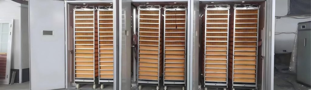Incubateurs à œufs et équipements d’écloserie